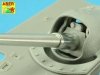 Aber 35L-203 Soviet 85mm D-5S barrel for SELF-PROPELLED GUN SU-85 (1:35)